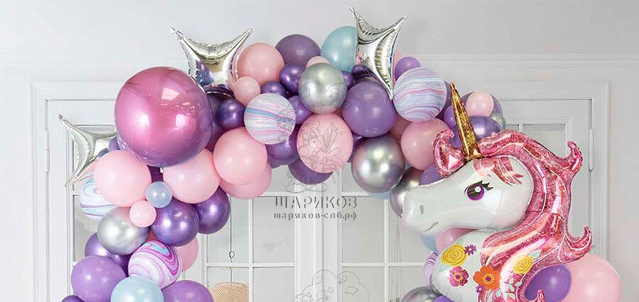 Как оригинально и просто украсить детский праздник воздушными шарами