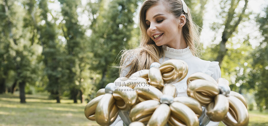 Как сделать крафтовый букет из воздушных шаров самому: мастер-класс для новичков