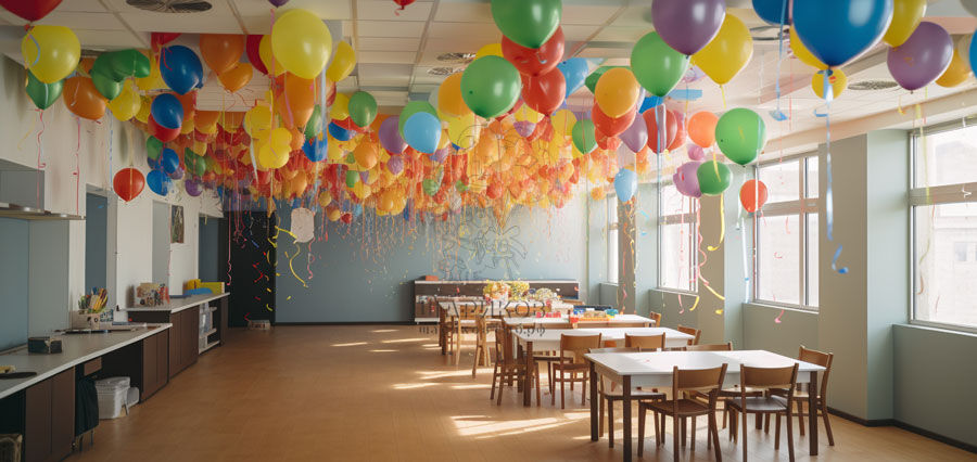 Оформление школы к Новому году