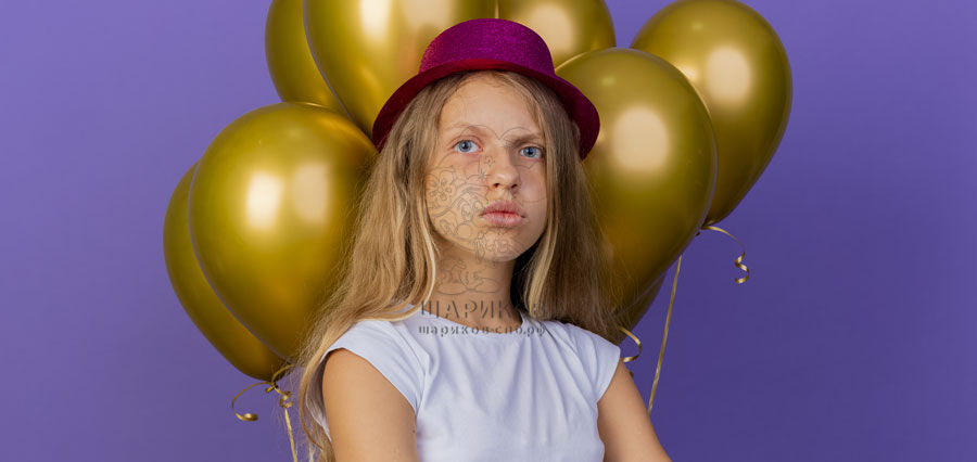 Воздушные шары подростку на день рождения