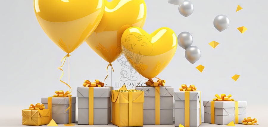 Оригинальные подарки из воздушных шаров