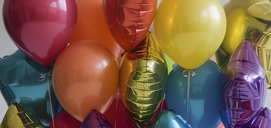 Какие шары выбрать для печати: латексные или фольгированные