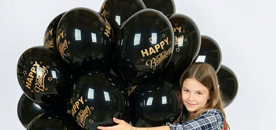 Как сделать цифру из шариков без каркаса на день рождения