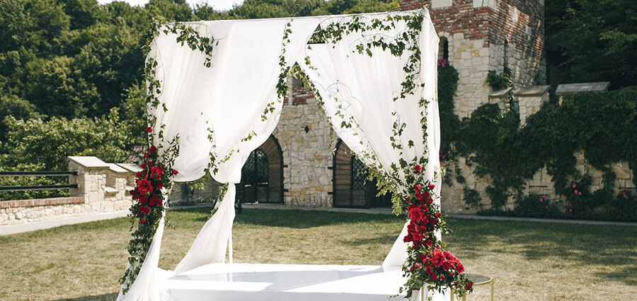 Шатер для свадьбы своими руками