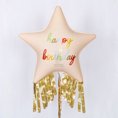 Фольгированная звезда 