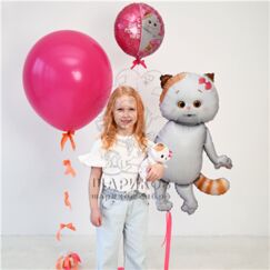 Фольгированная Фигура Басик Кошечка Ли-Ли