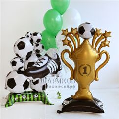 Фольгированная фигура Бутса футбольная