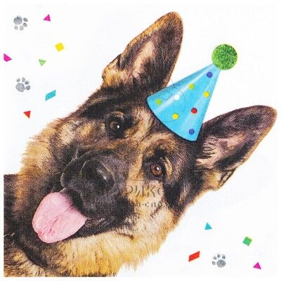 Салфетка Собачки 25см