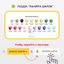 Сет № 10 Акция!!!Шары металлик с обработкой 30 шт