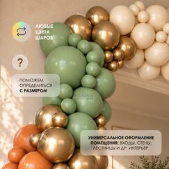 Оформление из шаров 