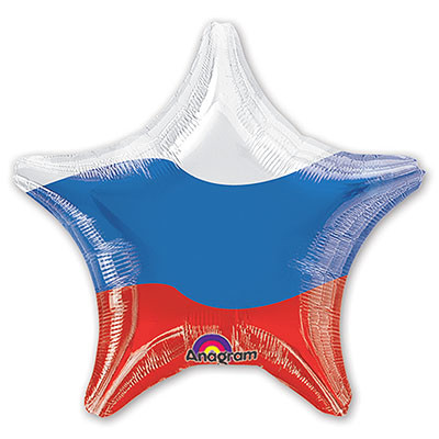 Фольгированная звезда 