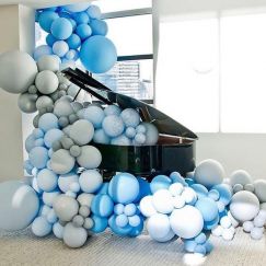 Разнокалиберная гирлянда 