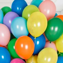 АКЦИЯ! 100 шаров пастель ассорти с обработкой