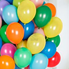 АКЦИЯ! 100 шаров пастель ассорти с обработкой