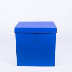 Коробка пустая 60*76*80 см (Синяя)