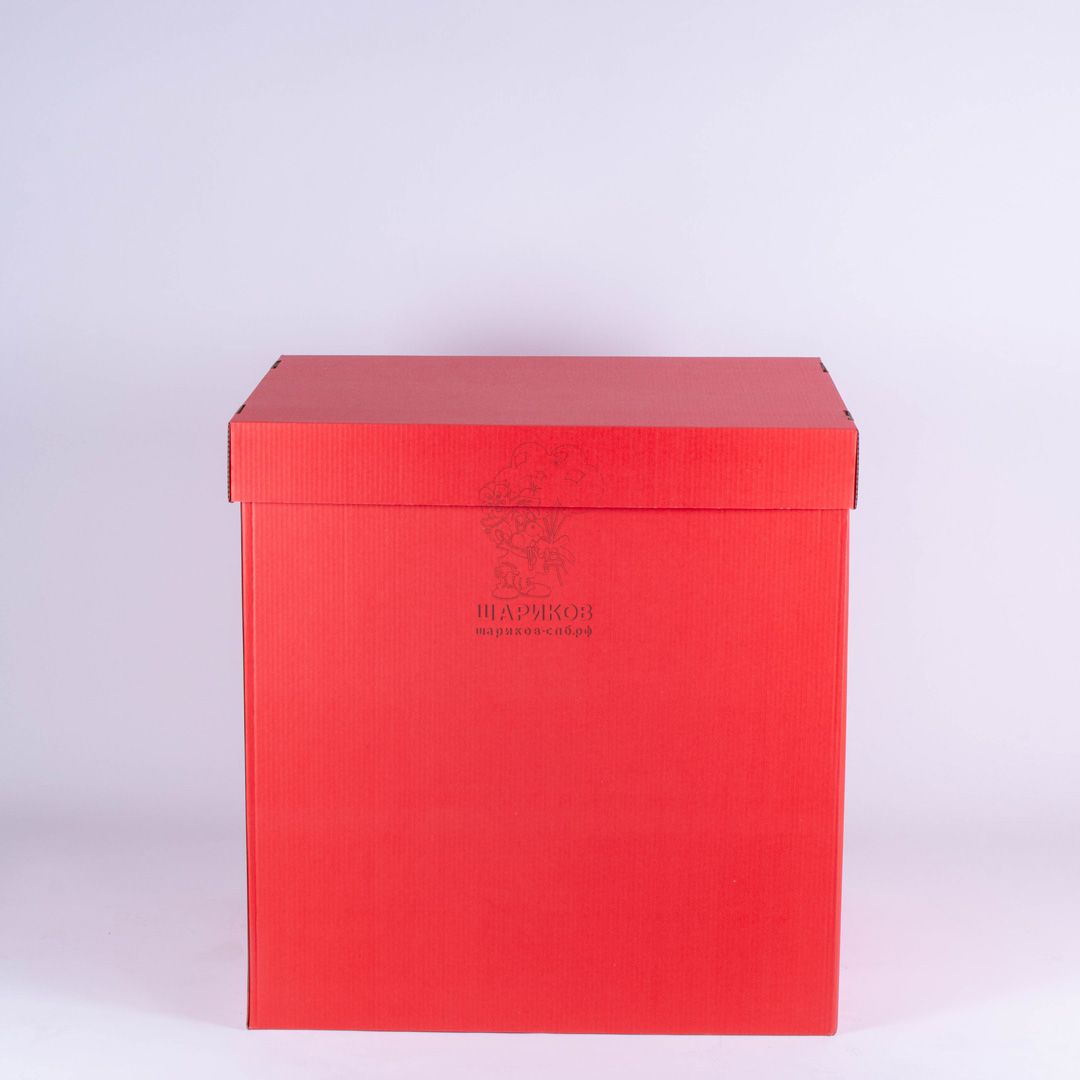 Коробка пустая 60*76*80 см (Красная)