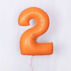 Фольгированная цифра №2
