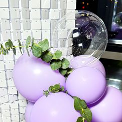 Фотозона с пайетками